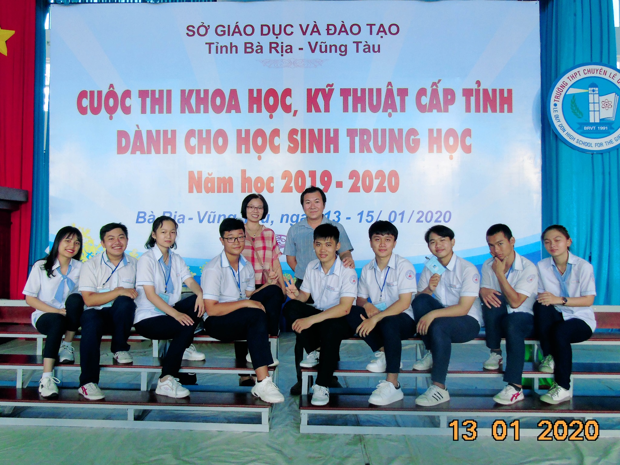 Đội tuyển KHKT của trường THPT Nguyễn Bỉnh Khiêm